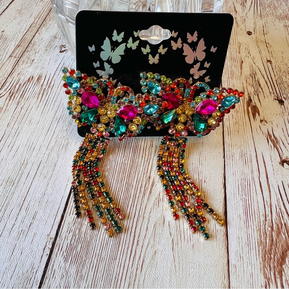 Butterfly earrings NWT